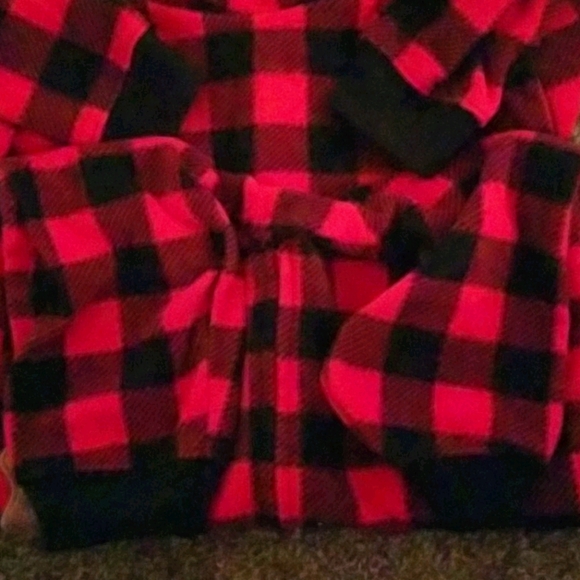18m Red/Black Plaid PJ's - Picture 7 of 7